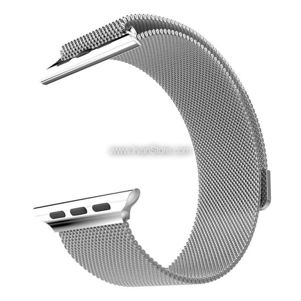Premium Milanese Stainless Steel Watchband for Apple Watch Series 1 & 2 